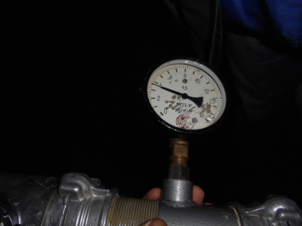 Испытания на водоотдачу внутреннего противопожарного водопровода, смонтированного в ТЦ «SELGROS Cash & Carry»