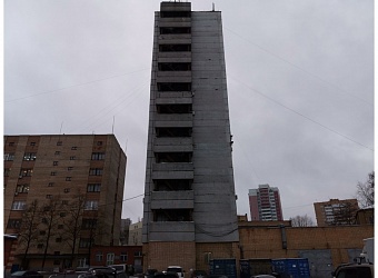 Испытания наружной пожарной лестницы офисно-административного здания в Москве