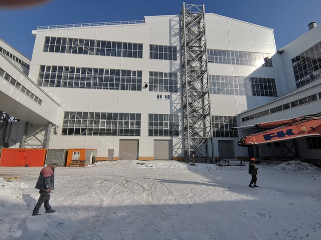 Проверка качества огнезащитной обработки металлических конструкций сахарного завода в Кирсанове