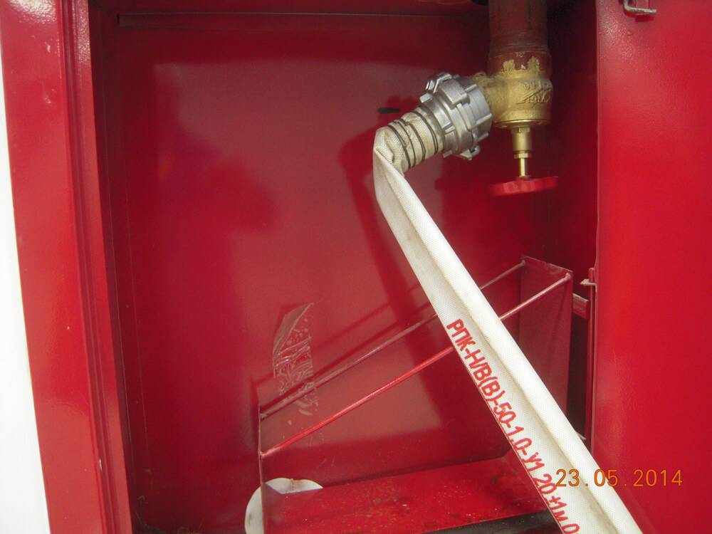 Испытания внутреннего противопожарного водопровода в ТК «Синдика»