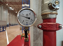 Испытание внутреннего пожарного водопровода на водоотдачу ПК